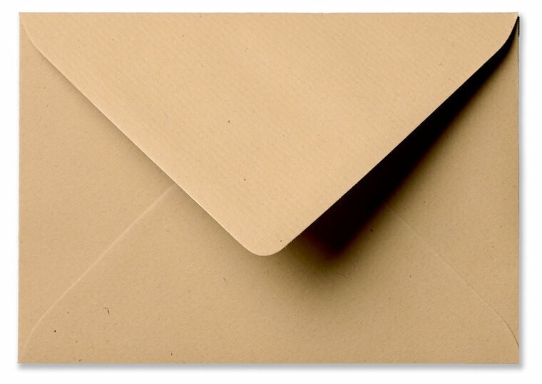 Envelop 11 x 15,6 cm Kraft bruin