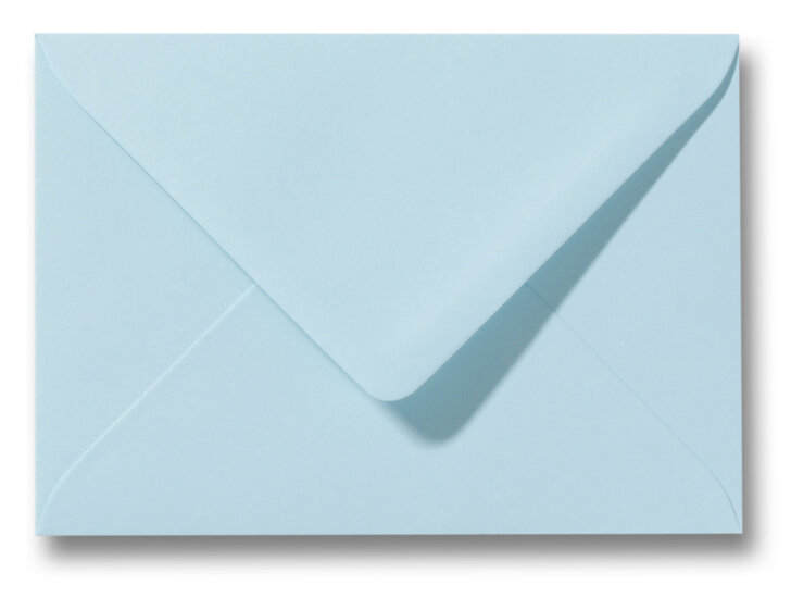 Envelop 13 x 18 cm Laguneblauw