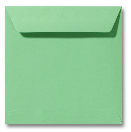 Envelop 22 x 22 cm Weidegroen