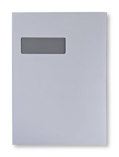 Vensterenvelop C4 22,9 x 32,4 cm Wit