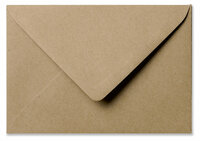 Envelop 11 x 15,6 cm Kraft natuurbruin