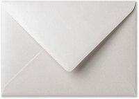 Envelop 11 x 15,6 cm Metallic Oyster