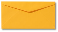 Envelop 11 x 22 cm Goudgeel