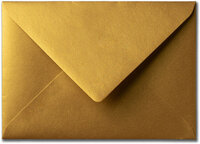 Envelop 12 x 18 cm Metallic Gold