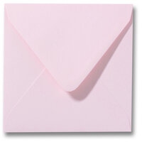 Envelop 16 x 16 cm Lichtroze
