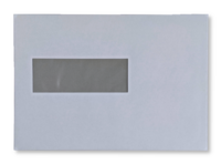 Vensterenvelop EA5 15,6 x 22 cm Wit