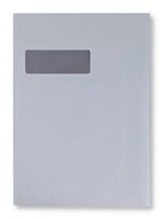Vensterenvelop C4 22,9 x 32,4 cm Recycled Wit
