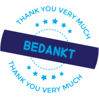 Sluitzegel bedankt 17