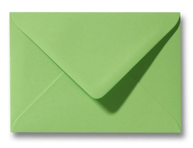 Envelop 11 x 15,6 cm Appelgroen