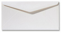 Envelop 11 x 22 cm Metallic Ivory