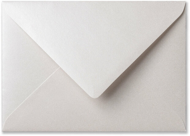Envelop 12,5 x 17,6 cm Metallic Oyster