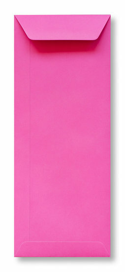 Envelop 12,5 x 31,2 cm Knalroze