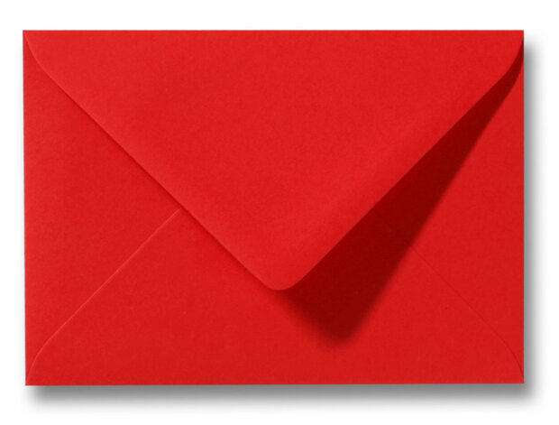 Envelop 15,6 x 22 cm Koraalrood