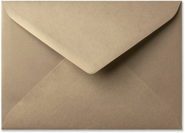 Envelop 15,6 x 22 cm Metallic Champagne
