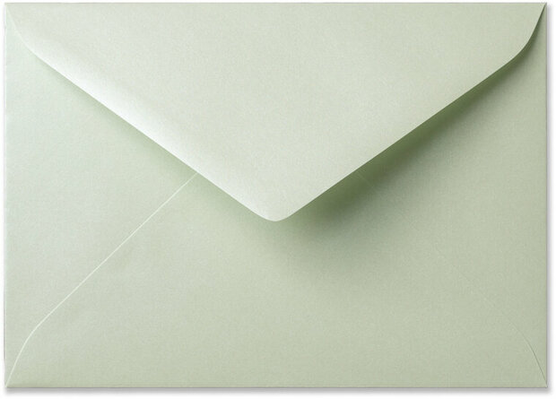 Envelop 15,6 x 22 cm Metallic Mint