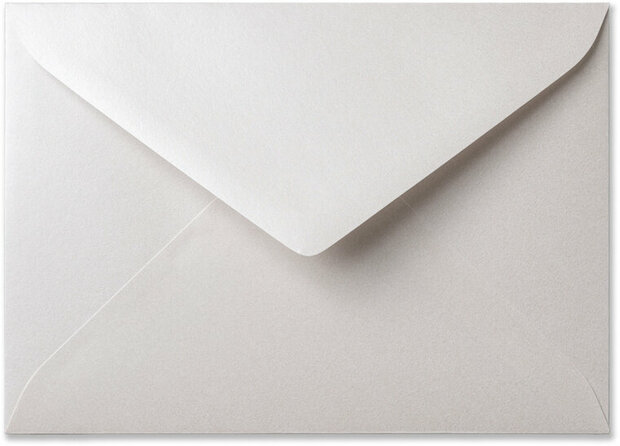 Envelop 15,6 x 22 cm Metallic Oyster
