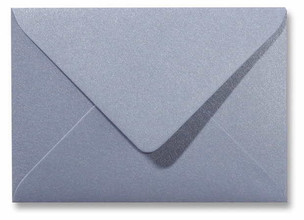 Envelop 15,6 x 22 cm Metallic Zilver