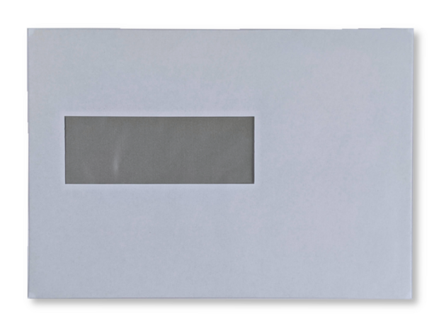 Vensterenvelop EA5 15,6 x 22 cm Wit
