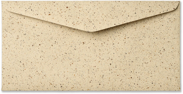 Envelop 11 x 22 cm Cacao