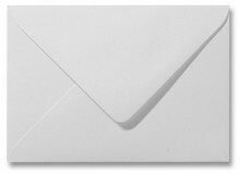 Envelop 12 x 18 cm Metallic White