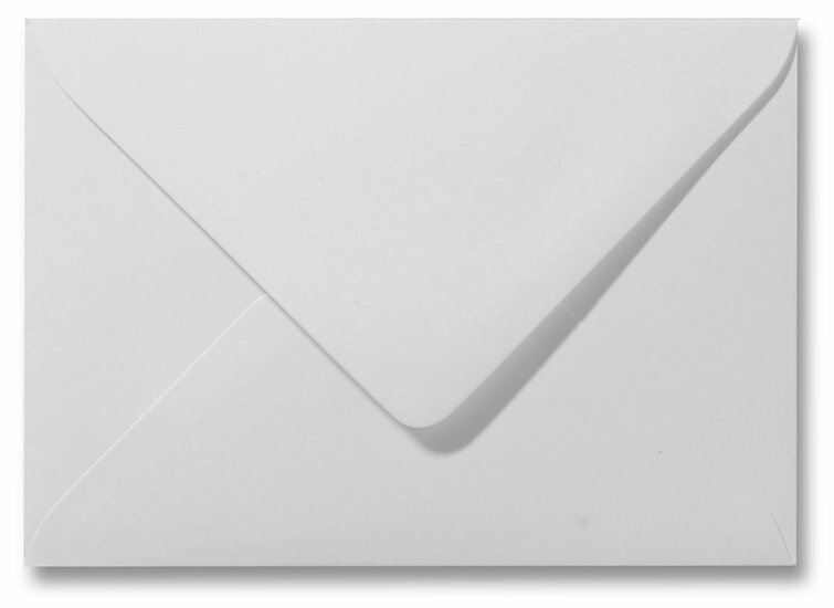 Envelop 15,6 x 22 cm Metallic White