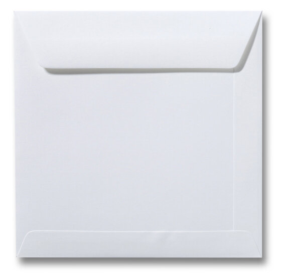 Envelop 22 x 22 cm Gebroken wit