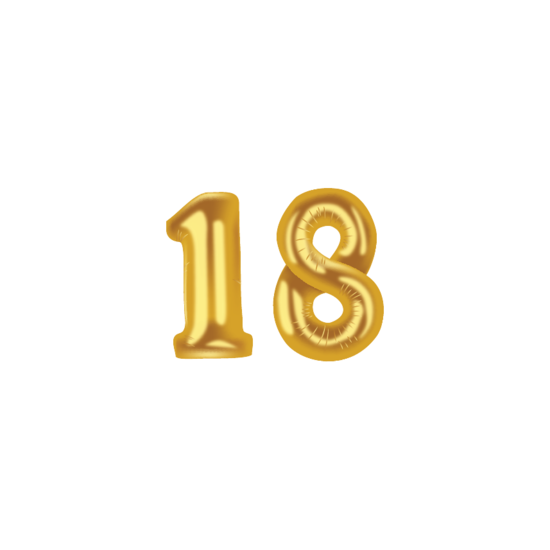 Sluitzegel verjaardag 18