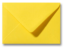 Envelop 11 x 15,6 cm Boterbloemgeel