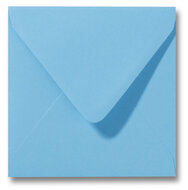 Envelop 16 x 16 cm Oceaanblauw