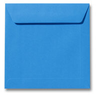 Envelop 22 x 22 cm Koningsblauw